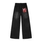 Джинсы Hello Kitty SS25 Unisex Sanrio, синий - фото 4