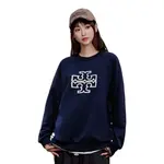 Свитшот женский TORY BURCH, синий - фото 4