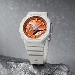 CASIO Часы Unisex Liquid Crystal/Analog Dual Display Series Blue Watch, GA-2100WS-7APR - фото 9