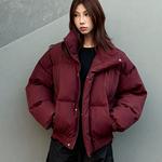 Пуховик Unisex X1617, camel puffer jacket - фото 9