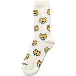 Унисекс носки до середины икры HUMAN MADE, 1 пара (принт белый медведь) - фото 5