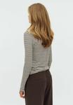 Топ mbyM CHRISTINA, Java Sugar Stripe/Brown - фото 2