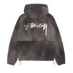 Худи Stussy Beach Shell Wave Dye Zip 'Black', черный - фото 3