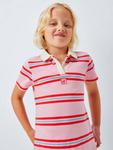 Детское платье-поло в полоску John Lewis, Multi - фото 5