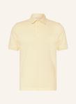Рубашка поло из пике Fedeli, желтый - фото