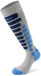 Lenz Носки Skiing 2.0 light grey/blue 39-41 - фото