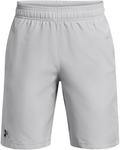 Шорты Under Armour Kids Woven Shorts, цвет Mod Gray/Black - фото