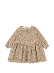 Платье с леопардовым принтом Konges Sløjd, бежевый - фото