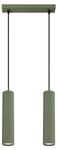Подвесной светильник Sollux Lighting Karbon, зеленый - фото