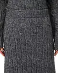 Юбка-Свитер Отелло Max Mara, серый - фото 4