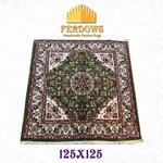 Ковер FERDOWS ручной работы, квадратный, 125x125 см, шерсть - фото