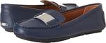 Туфли Calvin Klein Lisette, Navy Tumbled Leather 401 - фото 7