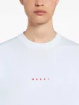 Футболка с логотипом Marni, белый - фото 4