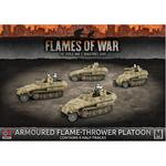 Фигурки Flames Of War: Armoured Flame-Thrower Platoon - фото