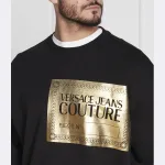 Толстовка свободного кроя Versace, черный - фото 4