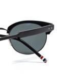 Солнцезащитные очки Thom Browne Eyewear в круглой оправе, черный - фото 3