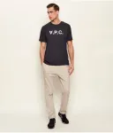 Футболка regular fit A.P.C, темно-синий - фото 2