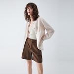 ELLE Рубашка Women's Pink Lapel - фото 5