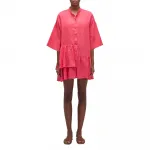 Платье Sundek Linen short, розовый - фото