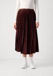 Юбка Lacoste Pleated skirt, Red Vermouth/Dark Blue - фото 3