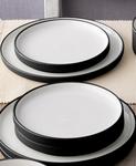 Набор из 4 салатных тарелок Colortex Stone Stax Noritake, Black - фото 4