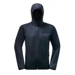 Худи Jack Wolfskin Bornberg, синий - фото 4