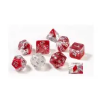 Набор Poly — бриллианты с серебром (7), RPG Dice Sets - фото