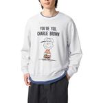 Свитшот Unisex Gray PEANUTS Collaboration UNIQLO, серый - фото 5