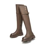 Сапоги женские коричневый Eblan - фото 3