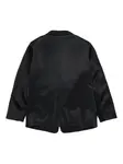 Двубортный блейзер Oval D Diesel Kids, черный - фото 2