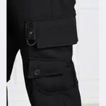 Шерстяные брюки стандартного кроя Les Hommes, черный - фото 4