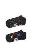 Носки Happy Socks 2-PACK MINI DOT LOW, Black - фото