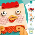 Деревянный пазл FACES DJ01676 Djeco - фото 4