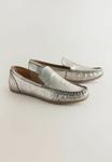 Мокасины Next, серебряный - фото 4