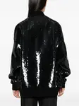 Бомбер Peter с пайетками Rick Owens, черный - фото 4