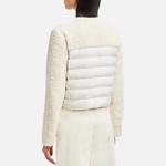 Moncler Кремовый жакет Dauphin, Ivory White - фото 5