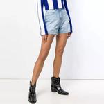 Джинсовые шорты женские MSGM - фото 4