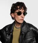 SL 692 овальные солнцезащитные очки Saint Laurent - фото 3