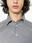 Рубашка с графичным принтом ETRO, белый - фото 5