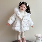 Пуховик для детей 3-7 лет Disney, белый - фото 3