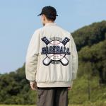 Пуховик Unisex Baseball Collar Thickened ZIAREL, хаки - фото 9