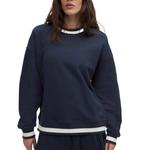 Lululemon Свитер оверсайз женский dark blue club blue/light ivory - фото 3