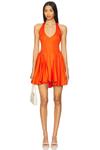 Короткое платье Hera Delfi, tangerine - фото