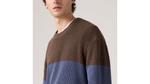Свитер с круглым вырезом Alamo Levi's, Lysander Stripe Bracken - Brown - фото 4