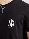 Футболка ARMANI EXCHANGE, Black - фото 3