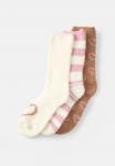 Носки camano WOMEN COSY PATTERNED SOCKS IN BOX 3 PACK, Egret/Beige - фото