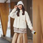 Куртка женская белый/00NA Skechers - фото 4