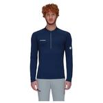 Футболка с длинным рукавом Mammut Aenergy FL Zip, синий - фото