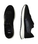 Кожаные кроссовки jace_runn_lmme Boss, черный - фото 4