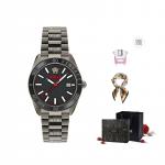 VERSACE Часы V Dome 42mm, Black - фото